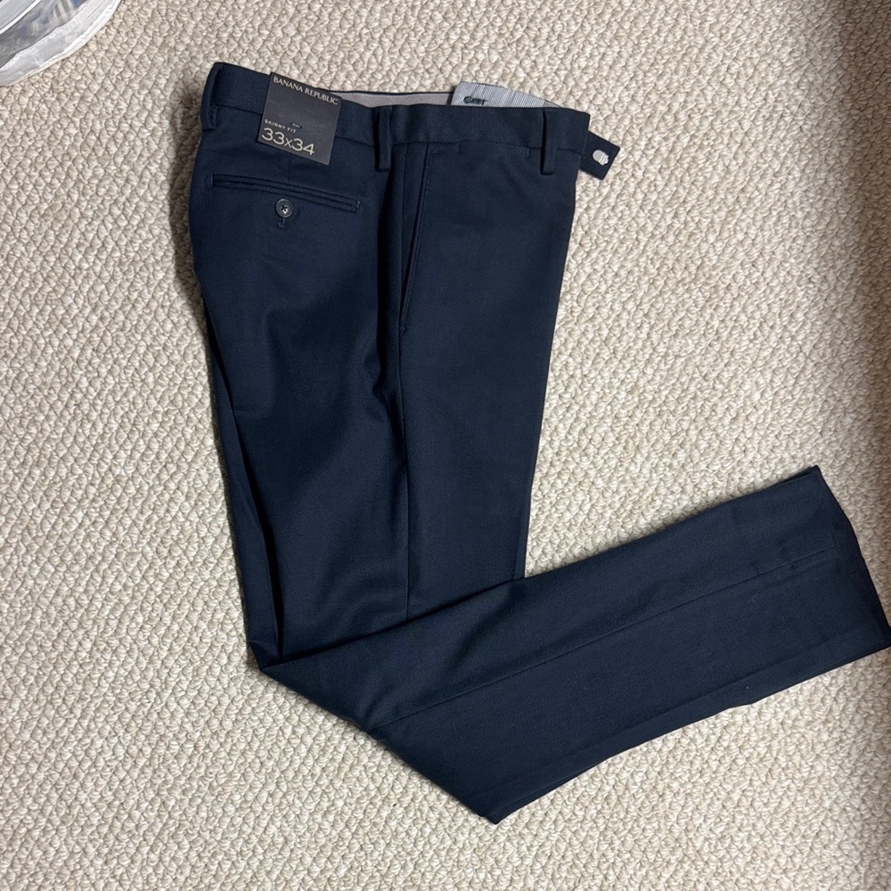 *NWT* Banana Republic Men's Navy Pants
